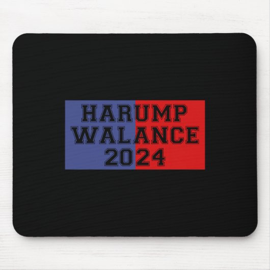 Harump Walance 2024 Shirt Harris Trump Wheimer Van Muismat (Voorkant)