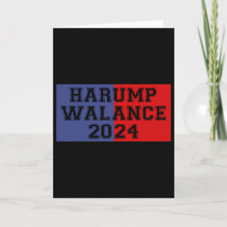 Harump Walance 2024 T-shirt Harris Trump Wheimer V Kaart
