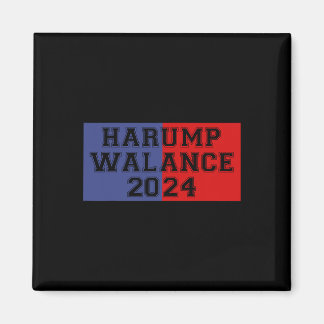 Harump Walance 2024 T-shirt Harris Trump Wheimer V Magneet