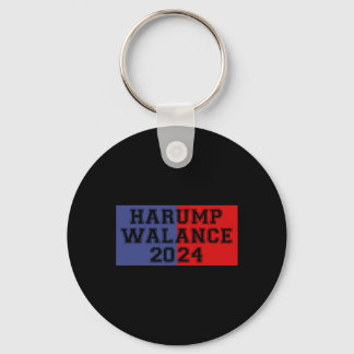 Harump Walance 2024 T-shirt Harris Trump Wheimer V Sleutelhanger