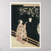 Harunobu Plum Blossom 1760 Art Prints (Voorkant)