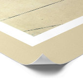 Harunobu Plum Blossom Japans Poster (Hoek)