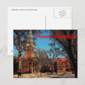 Harvard Briefkaart (Voorkant / Achterkant)