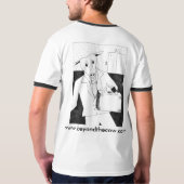 Harvard Business Cow shirt (Achterkant)