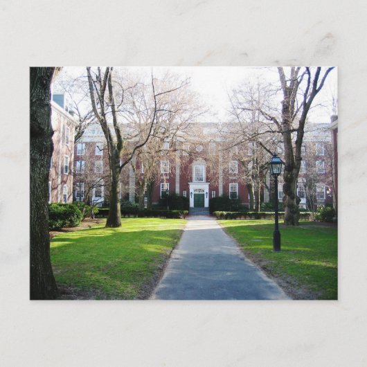 Harvard Business School briefkaart (Voorkant)