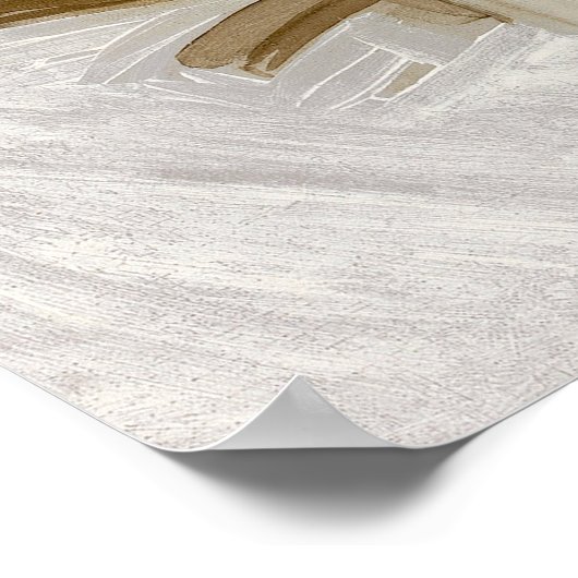 Harvard Crew Team van Edward Eggleston Poster (Hoek)