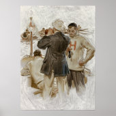 Harvard Crew Team van Edward Eggleston Poster (Voorkant)