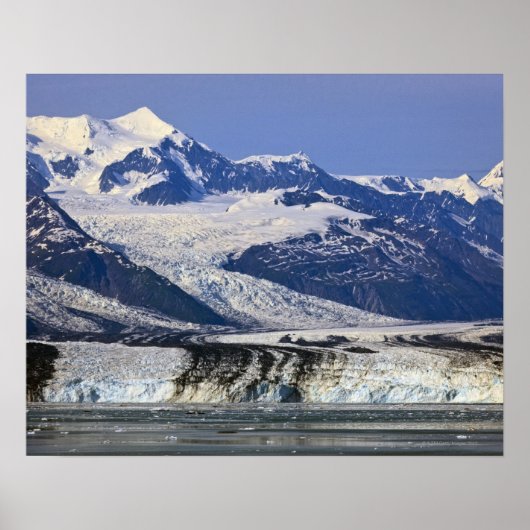 Harvard Glacier in College Fjord, Alaska 2 Poster (Voorkant)