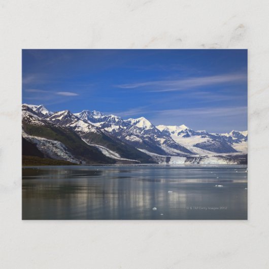 Harvard Glacier in College Fjord, Alaska Briefkaart (Voorkant)