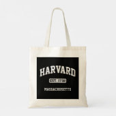 Harvard Massachusetts MA  staat Athletic st Tote Bag (Achterkant)