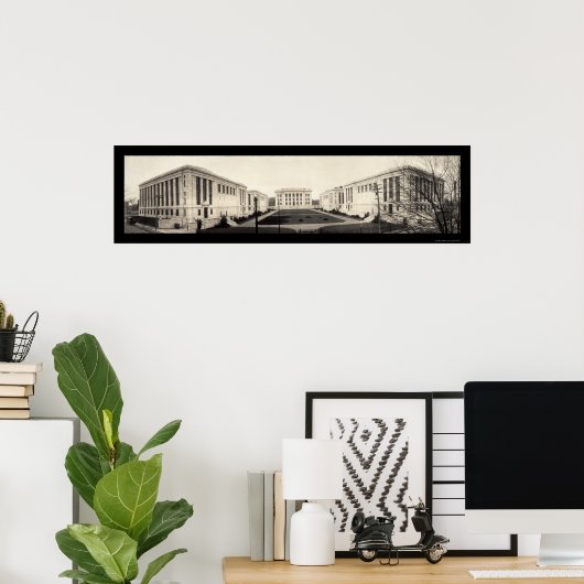 Harvard Medical School Foto 1907 Poster (Thuiskantoor)