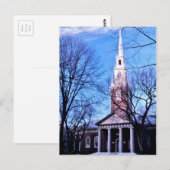 Harvard Memorial Chapel Briefkaart (Voorkant / Achterkant)