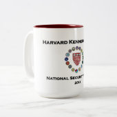 Harvard NSF-Mok Tweekleurige Koffiemok (Voorkant links)
