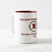 Harvard NSF-Mok Tweekleurige Koffiemok (Voorkant links)