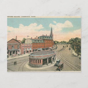 Harvard Square, Briefkaart 1920