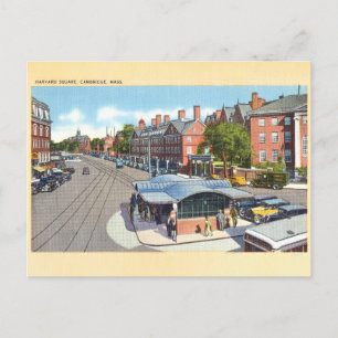 Harvard Square, Cambridge Briefkaart