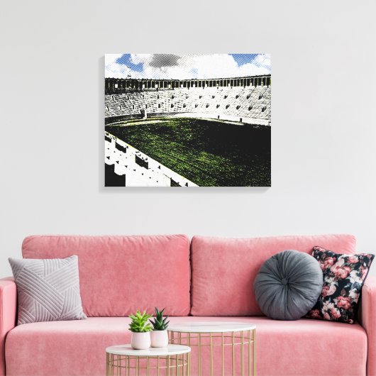 Harvard Stadium Canvas Afdruk (Insitu (Woonkamer))
