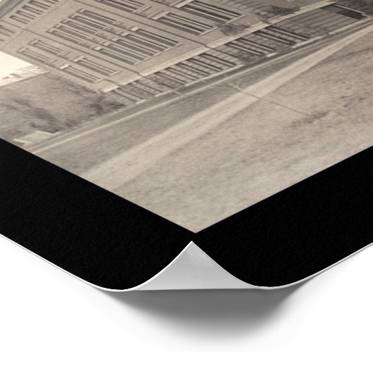 Harvard University Foto 1910 Poster (Hoek)