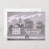 Harvard University uit 'Historisch' Briefkaart (Voorkant / Achterkant)