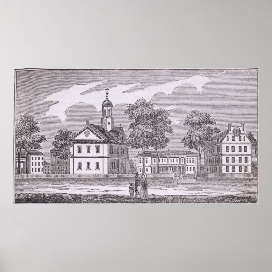 Harvard University uit 'Historisch' Poster (Voorkant)