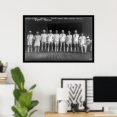 Harvard Varsity Rowing Crew 1915 Poster (Thuiskantoor)