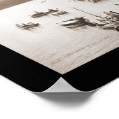 Harvard Yale Boat Race Foto 1905 Poster (Hoek)