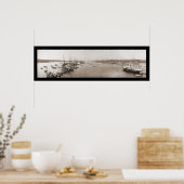 Harvard Yale Boat Race Foto 1905 Poster (Keuken)