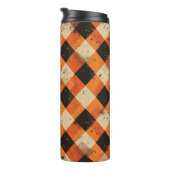 Harvest Argyle Halloween Thermal Tumbler Thermosbeker (Geroteerd rechts)