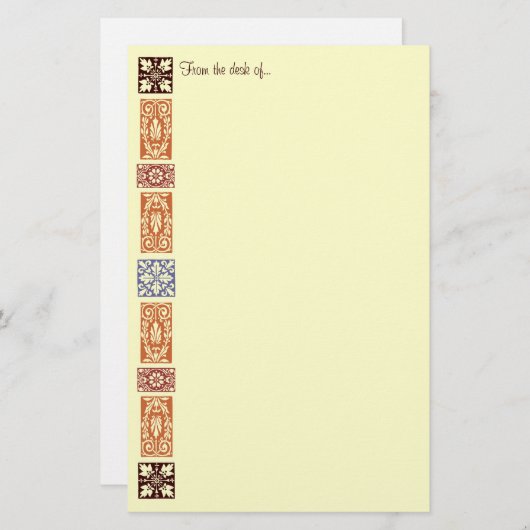  Harvest Art Custom Stationery Briefpapier (Voorkant / Achterkant)