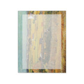 Harvest at La Crau, with Montmajour... Notitieblok (Linkerzijde)