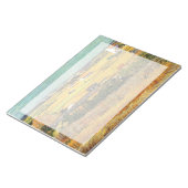 Harvest at La Crau, with Montmajour... Notitieblok (Schuin)