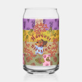 Harvest Blessings Autumn Fruit Blikvorm Glas (Voorkant)