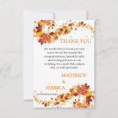 Harvest Bliss Thank You Card Bedankkaart (Voorkant)