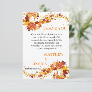 Harvest Bliss Thank You Card Bedankkaart