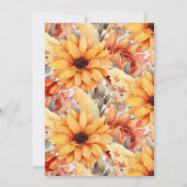 Harvest Bloom Thanksgiving Kaart (Achterkant)