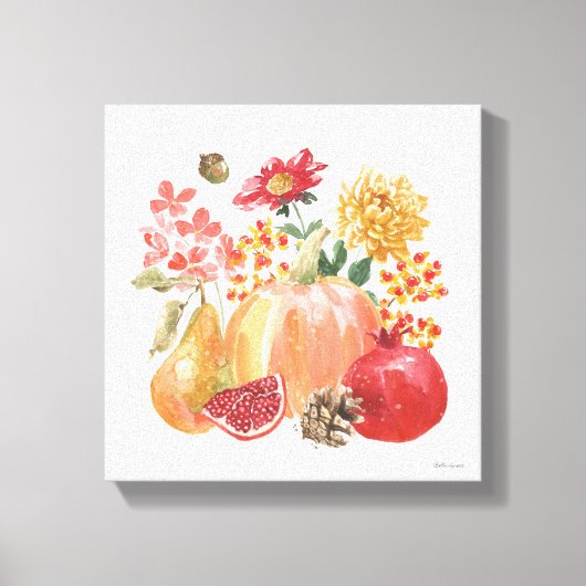 Harvest Bouquet Canvas Afdruk (Voorkant)
