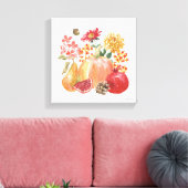 Harvest Bouquet Canvas Afdruk (Insitu (Woonkamer))