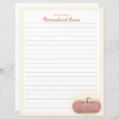 Harvest Charm - gevoerd papier blad (Voorkant / Achterkant)