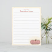 Harvest Charm - gevoerd papier blad (Staand voorkant)