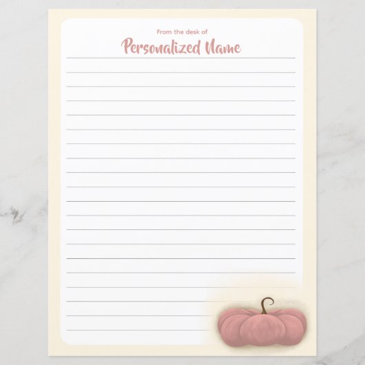 Harvest Charm - gevoerd papier blad (Voorkant)