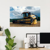 HARVEST COMBINE POSTER (Thuiskantoor)