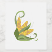 Harvest Corn Wijn Etiket (Enkel label)