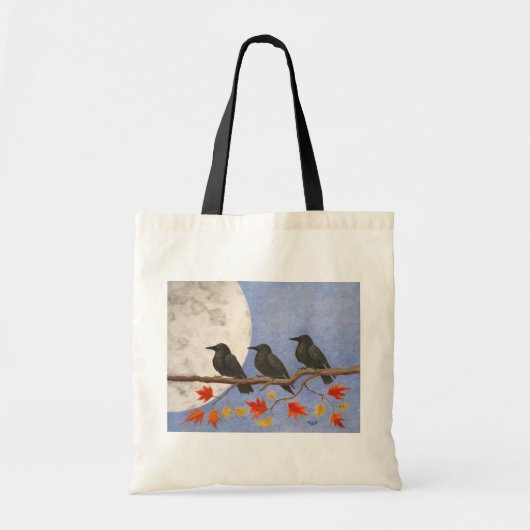 Harvest Crows Canvas tas (Voorkant)