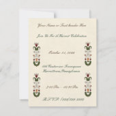 Harvest Dance Kaart (Achterkant)