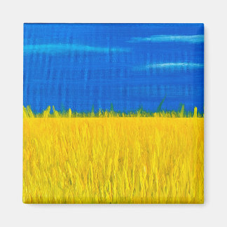 "Harvest Democracy" Magnet