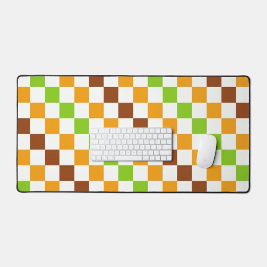 Harvest diagonal checkerboard pattern bureaumat (Keyboard & Muis)