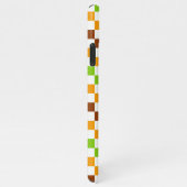 Harvest diagonal checkerboard pattern iPhone hoesje (Rechterkant)