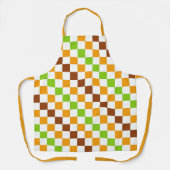 Harvest diagonal checkerboard pattern schort (Voorkant)