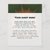 Harvest Festival - Abstracte kunst Flyer (Voorkant)