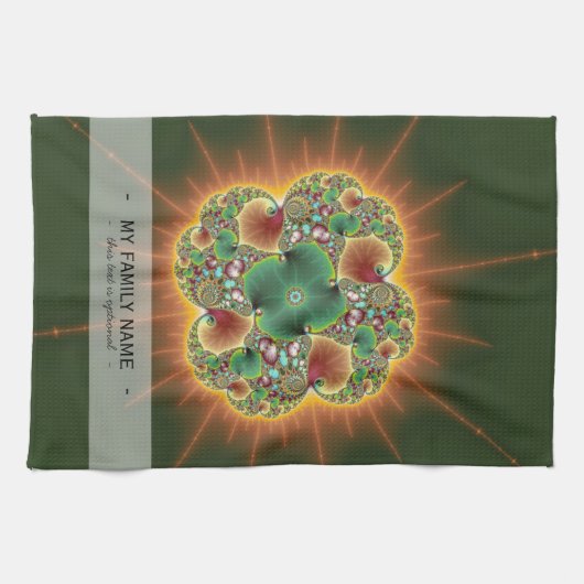 Harvest Festival - Abstracte kunst Theedoek (Horizontaal)